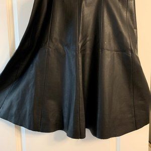 Club Monaco Faux Leather Skirt